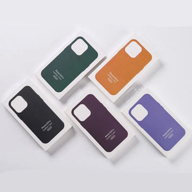 Magnetic Magsafe Leather Case for iPhone 13 14 Pro and Pro Max - TechShopi